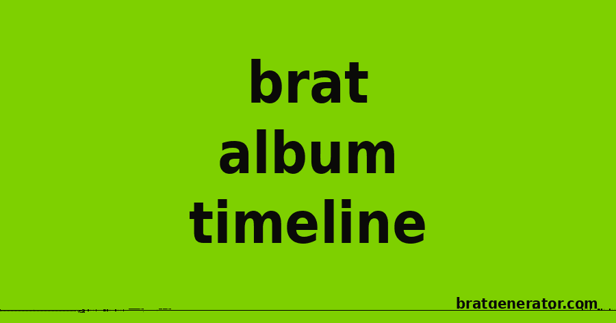 The Complete Charli XCX Brat Album Timeline: Release Dates & the Story Behind the Cover