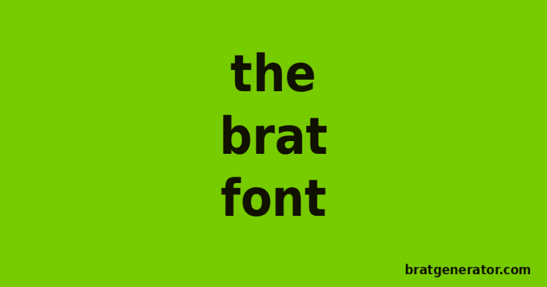 Why Arial Narrow Became the Brat Font: The Typography Behind the Album Cover