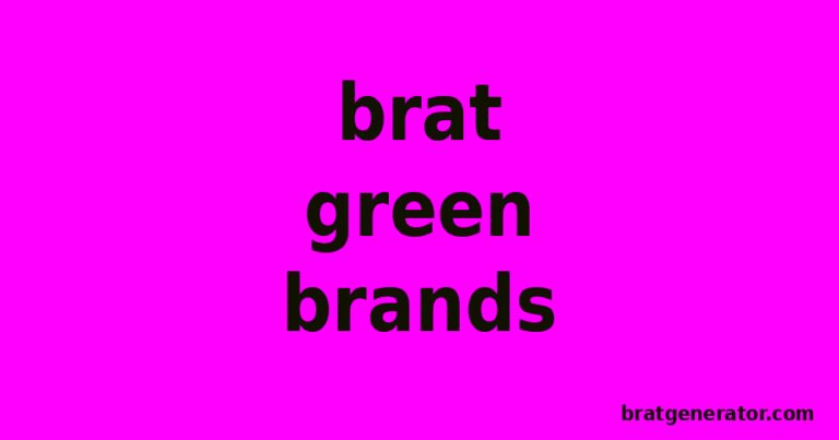 How Brands Turned Brat Green Into a 2024 Marketing Phenomenon