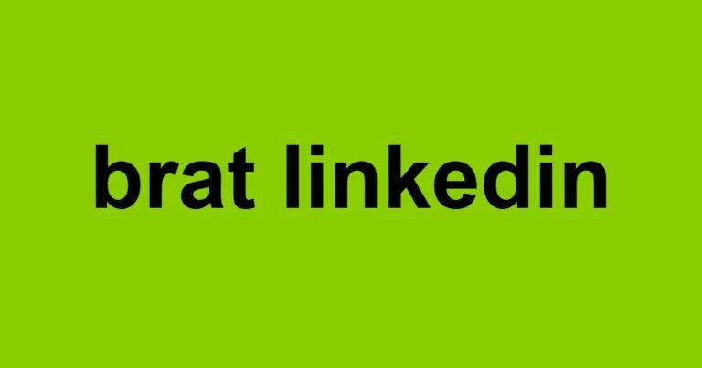 How to Make a Brat-Style LinkedIn Banner (Free Sizing Guide)