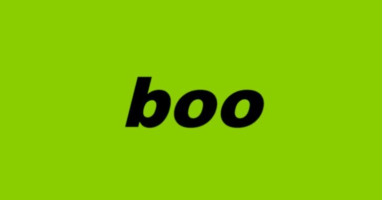 Brat-style pumpkin carving stencil graphic in bold lowercase black font on brat green background