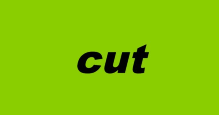 Brat-style bold lowercase word cut file graphic in black text on brat green background for Cricut and Silhouette